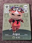 ANGUS #398 Animal Crossing Amiibo Authentic Nintendo From Series 4 NEVER SCANNED