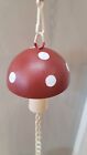 Mushroom (fly agaric) Rain Chain Bright Cheerful for your down spout