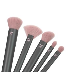 REAL TECHNIQUES EASY 123 BRUSHES 5PCS PACK.