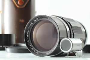 【NEAR MINT w/ Finder】  Canon 135mm f/3.5 L39 LTM Leica Screw Mount MF Lens Japan