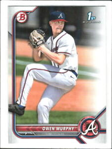 2022 Bowman Draft Owen Murphy Prospects  #BD-145 Braves