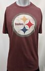 Pittsburgh Steelers T-Shirt Men's Size L, '47 Brand Short Sleeve