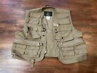 Orvis Brand Fly Fishing Multi Pocket Vest Size XXS Excellent Condition