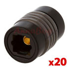 New Listing20PCS TOSLink Female to Female Coupler Optic Fiber Cable Extender Audio Adapter