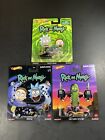 Hot Wheels Premium Rick And Morty Lot Of 3