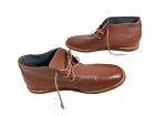 Men’s Chukka Ankle Boots Sz 13 us Brown Frank Wright Boots Baxter Lace ups