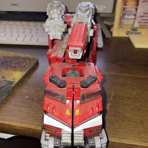 TRANSFORMERS CYBERTRON GALAXY FORCE LEADER CLASS OPTIMUS PRIME EX CONDITION