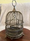 Antique Brass Bird Cage Vintage