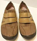 Privo By Clarks Women Sz 8.5 Brown Shoes Slip On Leather Comfort Athleisure