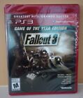 Fallout 3: Game of The Year Edition (Greatest Hits) PS3 Factory Sealed