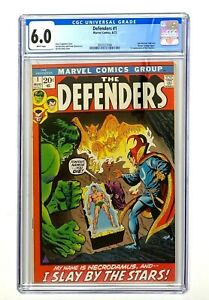 6.0 Defenders	#1 1972 CGC Slabbed Comic