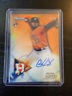New Listing2021 Bowman Sterling Cristian Javier AUTO ROOKIE Orange Refractor Card RC #41/75