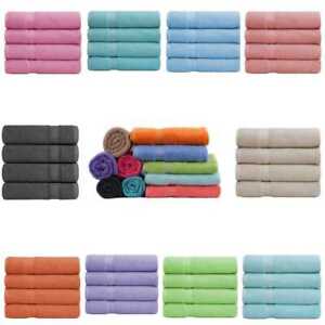 Luxury Combed Cotton Bath Towels Set 27x54 Inch Super Absorbent 500 GSM
