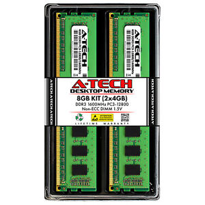 8GB 2x4GB PC3-12800U ASUS P8Z77-V PREMIUM Z87-Deluxe/Dual Memory RAM
