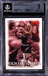 Michael Jordan BGS 9 Mint 1998 Hoops #23 CHICAGO BULLS GOAT MJ