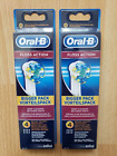 8 pcs Oral-B Floss Action Replacement Toothbrush Brush Heads USA 2x4 packs