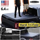 Hard Tri-Fold Tonneau Cover For 03-24 Dodge Ram 1500 2500 3500 6.4FT Truck Bed