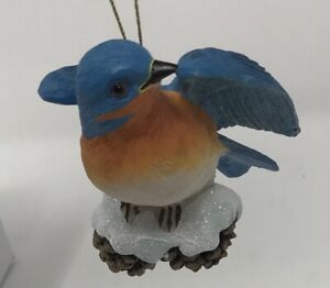 Danbury Mint BLUEBIRD The Song Bird Christmas Ornaments 2006 New With Tag