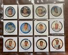 (12-LOT) 1962/1963 SALADA COINS & 1964 TOPPS COINS*MAYS*AARON*CLEMENTE*ROBINSON