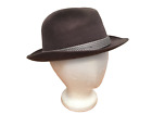 Golden Coach by Dobbs Men's Brownish Gray Genuine Fur Felt Fedora Hat Size 7 1/4
