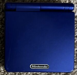 Nintendo Game Boy Advance SP Console - Cobalt Blue - AGS-001 - No Charging Cable