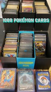 1000 POKEMON CARDS Premium Collection Lot W/ 110 FOILS & Rares