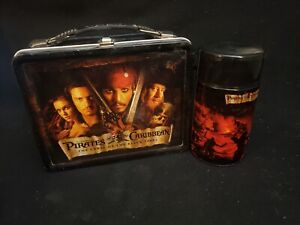 New Listing2001 Pirates Of The Caribbean Lunchbox W/ Thermos NECA