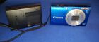 Canon PowerShot A4000 IS HD 16 MP 8x Digital Camera Battery Charger Blue