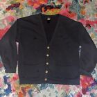 Vintage 90’s JC Penney USA Olympic Black Cardigan Button Sweater Large
