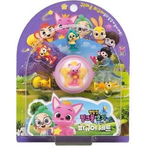 Pinkfong Wonderstar Detective Pinkfong Hogi Figure 6 Set Korea Toy