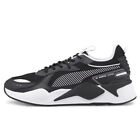PUMA Men's Shoes Rs-X Black White 40 41 42 43 44 45 46 Sneakers Sports Casual