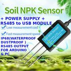 High Precision Smart Nutrients Fertilizer Detector IP68 Soil NPK Sensor Arduino