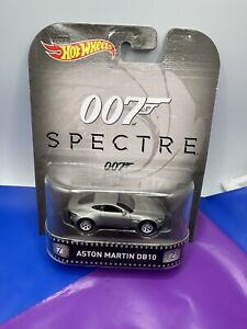 Hot Wheels Retro Entertainment 007 Aston Martin DB10 James Bond 2016 Mattel