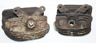 1936 Harley Knucklehead Cylinder Heads RARE One Year Front Rear EXCELLENT Wolfe
