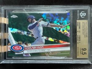 New Listing2017 Topps Chrome Green Refractor KRIS BRYANT #1A Cubs 27/99