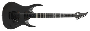 S by Solar AB4.6FRC Floyd Rose Carbon Black Electric Guitarc