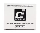 2022 Panini Donruss Football Cello Box 12 Factory Sealed Fat Packs