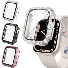 For Apple Watch Series 8 7 6 5 4 3 SE Bling Case Screen Protector Cover 41/45mm