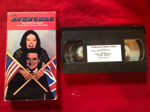 AVENGERS  ~ THE GIRL FROM AUNTIE VHS TAPE---DIANA RIGG
