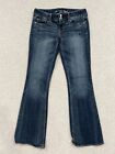 American Eagle Super Stretch Women Artist Bootcut Jeans Size 10 Long 33x33
