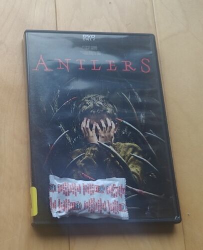 Antlers DVD Very Good Ex Library Ships Free Horror Movie