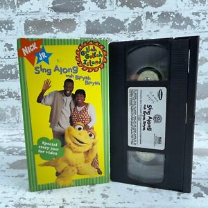 New ListingGullah Gullah Island VHS VCR Tape Sing Along Binyah Binyah Nick Jr Nickelodeon