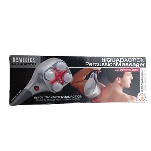 Homedics PAQ-30H Handheld Quad Action Percussion Massager w/ Heat