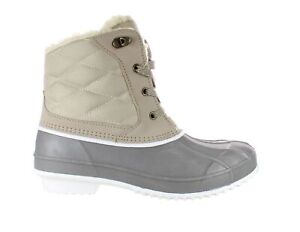 Khombu Womens Gray Snow Boots Size 7 (7420834)