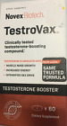 Novex Biotech TestroVax Dietary Supplement 60 Tablets  SHIPS SAME DAY