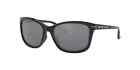 OAKLEY 9232-0258 Drop In Sunglasses Polished Black w Black Iridium Lens 9232-02