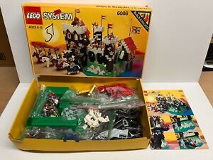 LEGO System 6086 Black Knights Castle ~ MISSING 3 pieces