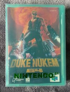 Nintendo 64 Duke Nukem Game Cartridge Box & Booklet