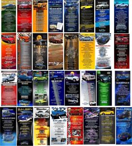 Car Show Display Sign Board Topick Style Replacements