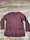 Womens Abercrombie and Fitch acrylic long line pocket long sleeve sweater size S